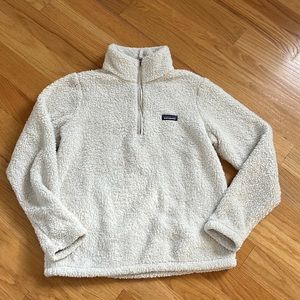 PATAGONIA Ivory Fuzzy Popover